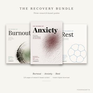 Gidsen over de wetenschap achter burn-out, angst en rust – Onderzoeksgebaseerde zelfhulp (digitale download)