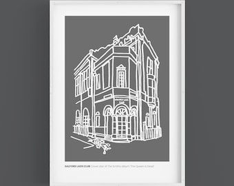 Salford Lads Club Manchester Print