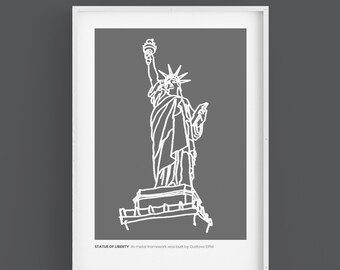 Statue of Liberty Print New York USA