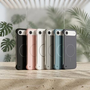 Ultra Thin Magnetic Phone Case | Frameless Magnetic Slim Cover for iP 14-17