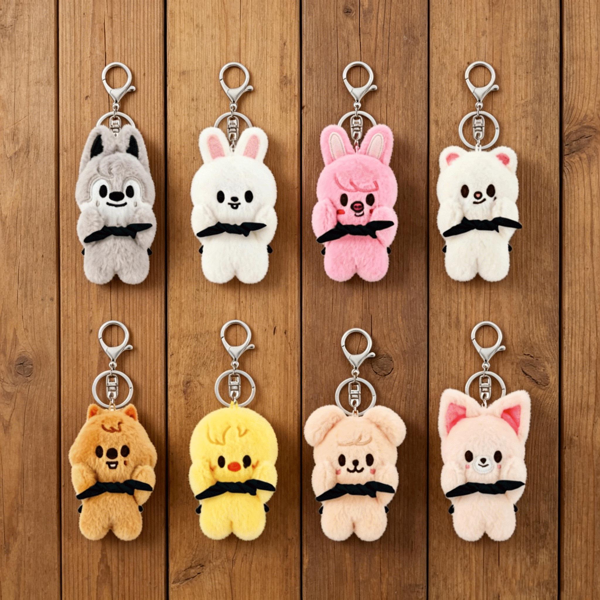 Stray kids skzoo plush keychain - Etsy 日本