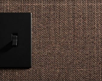 The Linen Loom Wall Mural | Heavy handwoven Textile Effect | Bespoke Matte Woven Architectural Surface
