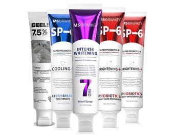 Msdrwikey Sp-6 Oral Care Set (5-Pack) – Probiotic Formula For Enamel Protection & Complete Dental Hygiene