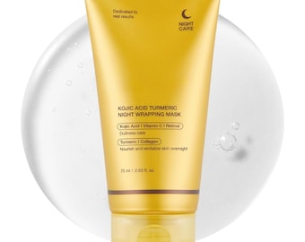 Kojic Acid Kurkuma Overnight Peel Off Mask - koreanische Hautpflege