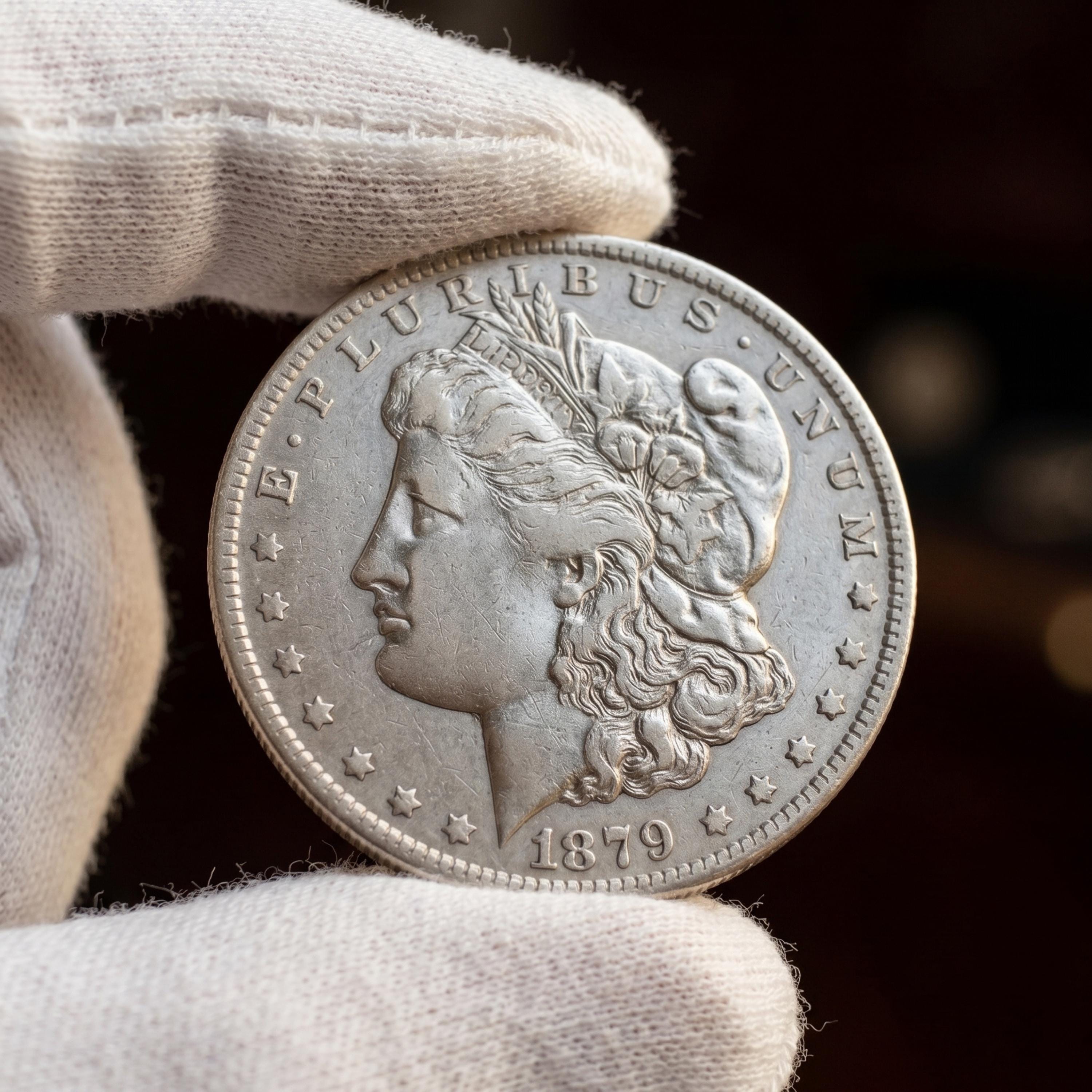 1879 morgan dollar - Etsy 日本