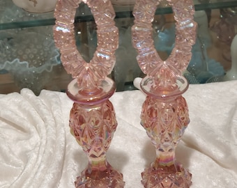 Fenton Iridescent Pink  Perfume bottle  (1 bottle)