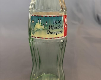 1997 Martha's Vineyard Coca-Cola Classic 8oz Glasflasche