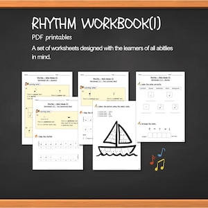 Musikförfattare: Rytm (1) | Rytm-arbetsblad för elever på alla nivåer.