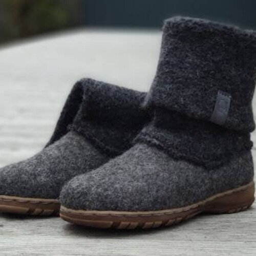 boiled wool shoes