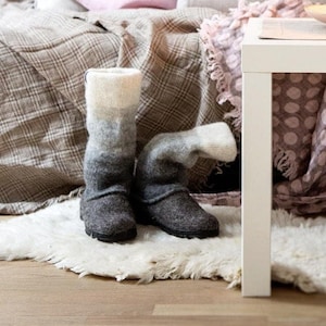 Ombre wolvilten dames snowboots