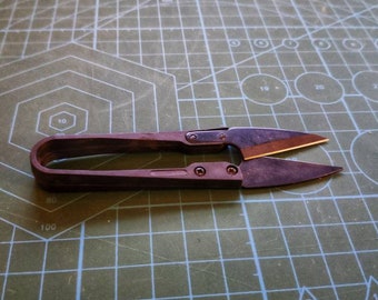 Thread Snips, Thread Cutting Embroidery Scissors Stainless Steel with hard plastic handles
