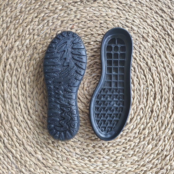 Rubber soles for female clogs and booties - Winter shoes, snow boots soles - black rubber soles for womens shoes