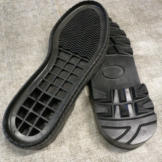 Heavy Duty Rubber Shoe Soles for Felted Clogs, Crochet, Leather Projects