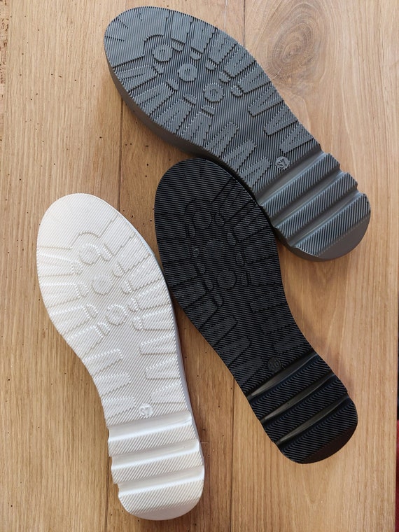 Grey Rubber Soles for DIY Sneakers Flexible Rubber Outsoles - Etsy