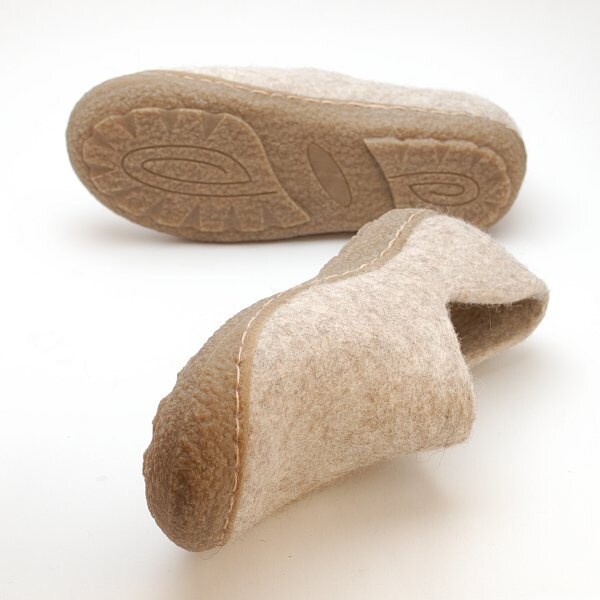 Rubber toe soles for felted clogs and booties for shoemaking rubber outsoles shoe making