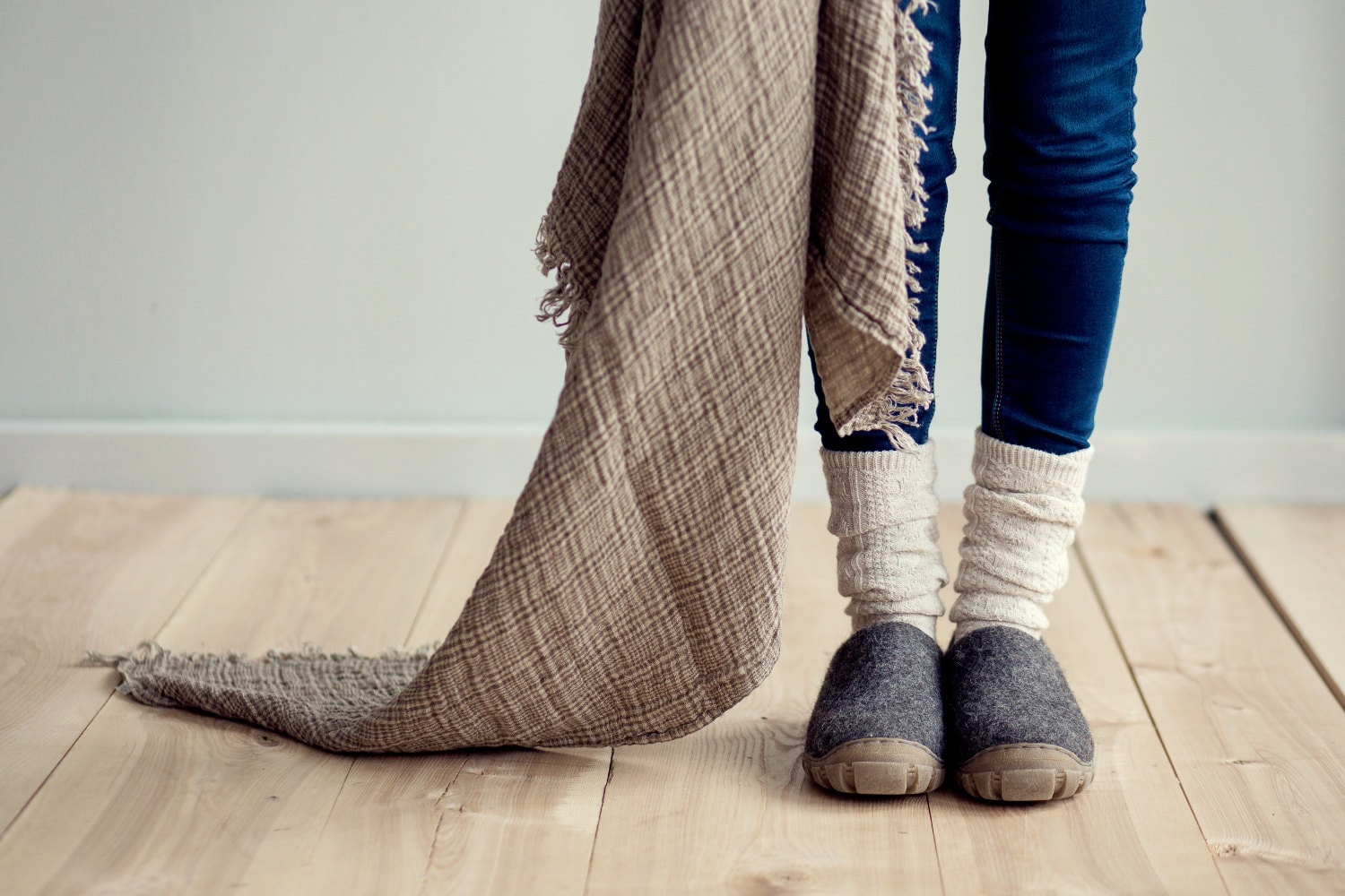 mens wool house shoes