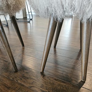 Wood MidCentury Furniture Legs tapered 14&quot; for coffee table, bench, or end table