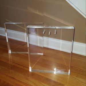 Lucite acrylic slabs