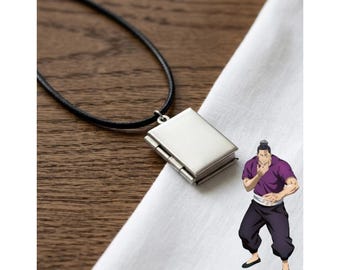 Jujutsu Kaisen Todo Aoi Nacklace, Anime Cosplay Openable Pendant Nacklace, Choker Party Jewelry Gift