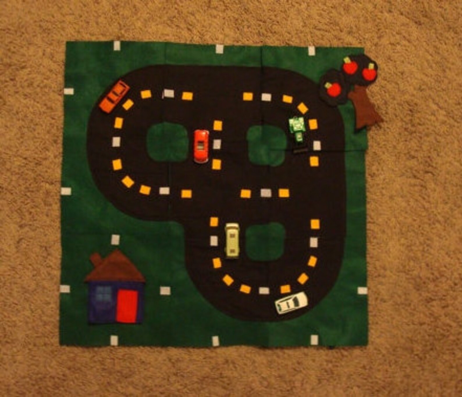 Toy Car Floor Mat Puzzle Epattern Etsy