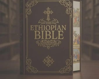 Complete Ethiopian Bible: 88 Books English with Enoch, Jubilees, Apocrypha Illustrated Study Edition