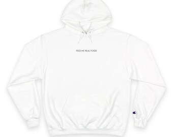 Copy of Tomato Patch Illustration Hoodie | 'High maintenance eater' minimalist text, produce graphic