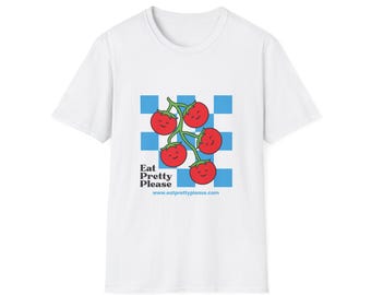 Cherry Vine Illustration T-Shirt | Eat Pretty Please graphic