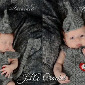 Wizard of Oz Tin Man Crochet Pattern