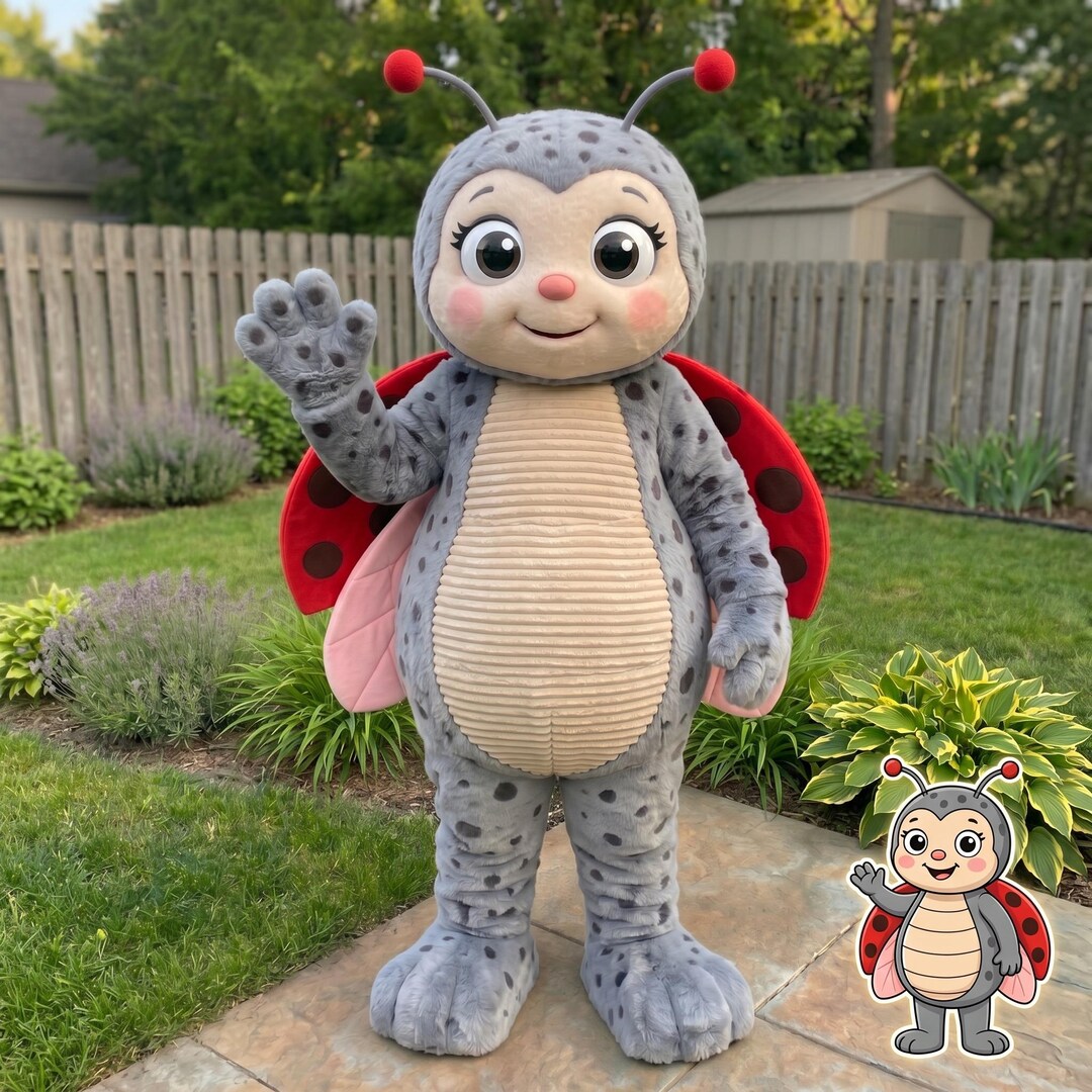Ladybug Mascot Costume for Adult, Professional Bug Character Suit for ...