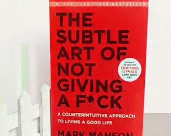 Mark Manson Subtle Art Not Giving Fck Paperback | Self Help Motivational Book