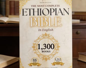 Ethiopian Orthodox Bible in English | 88 Books + Apocrypha | 1300 Total