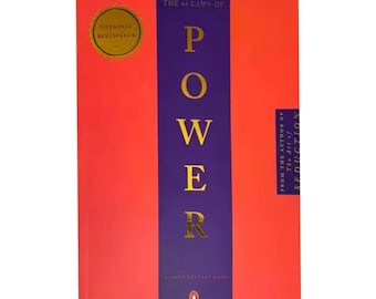 The 48 Laws of Power Paperback | Robert Greene Bestseller Book Decor