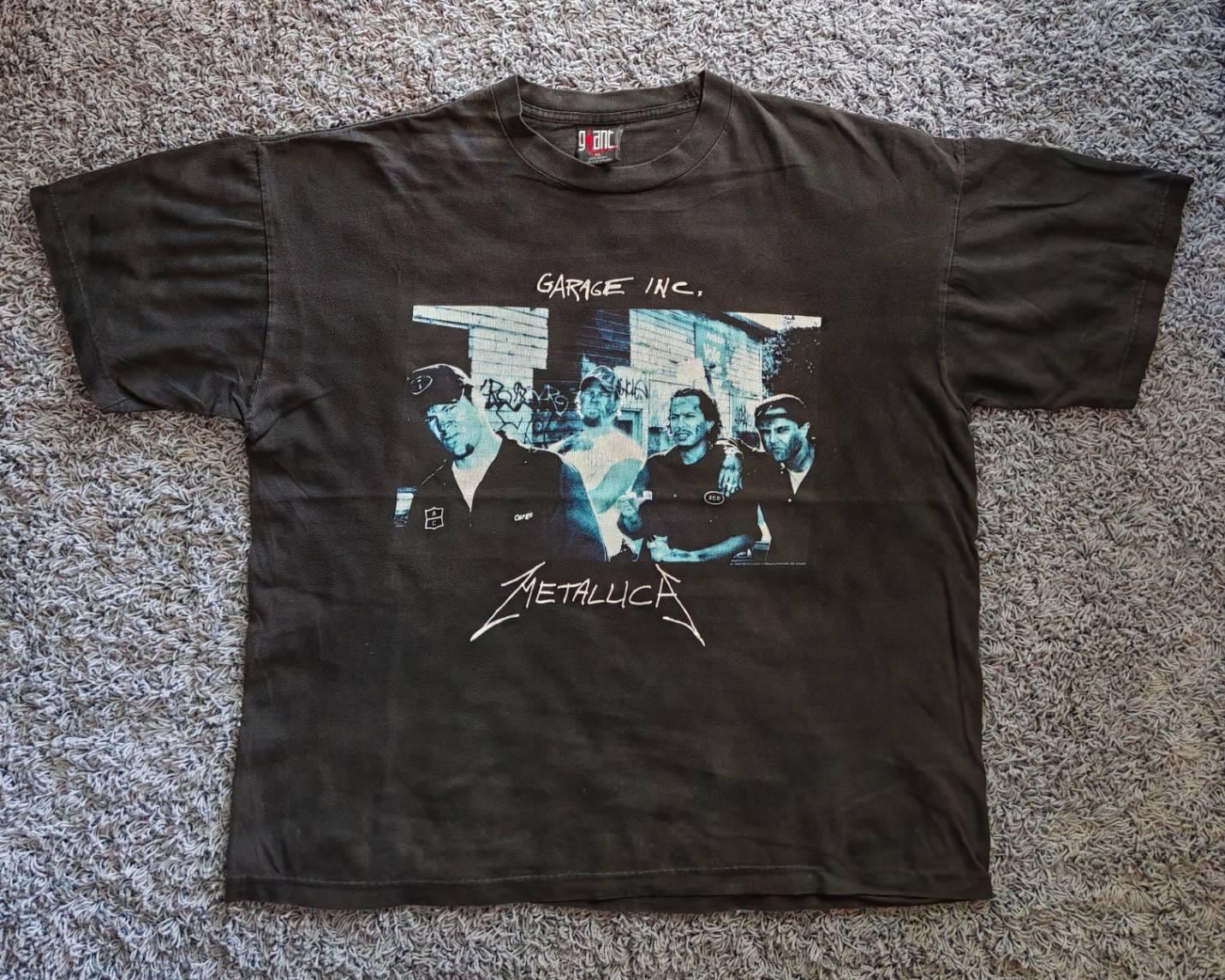 Metallica Garage Inc Shirt - Etsy