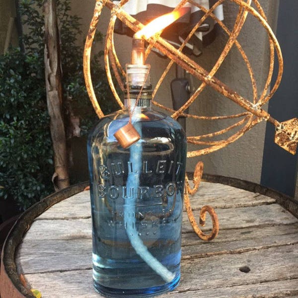 6 Wine Bottle Torch Kits with Snuffers