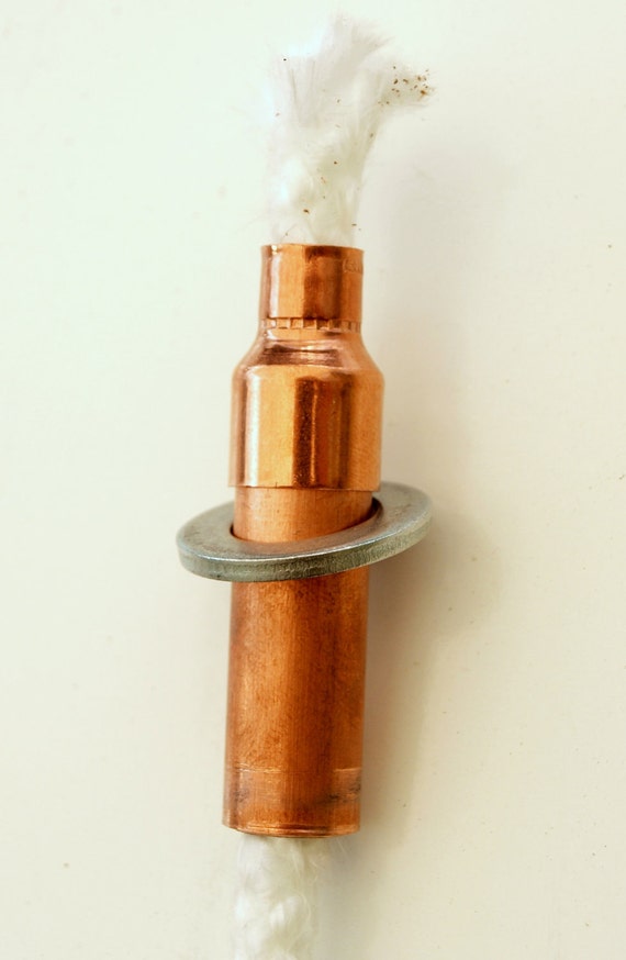 2 Torch Tips With Wick For Glass Tiki Torches - Glass Tiki Torch 2 Torch Tips With Wick For Glass Tiki Torches - Glass Tiki Torch