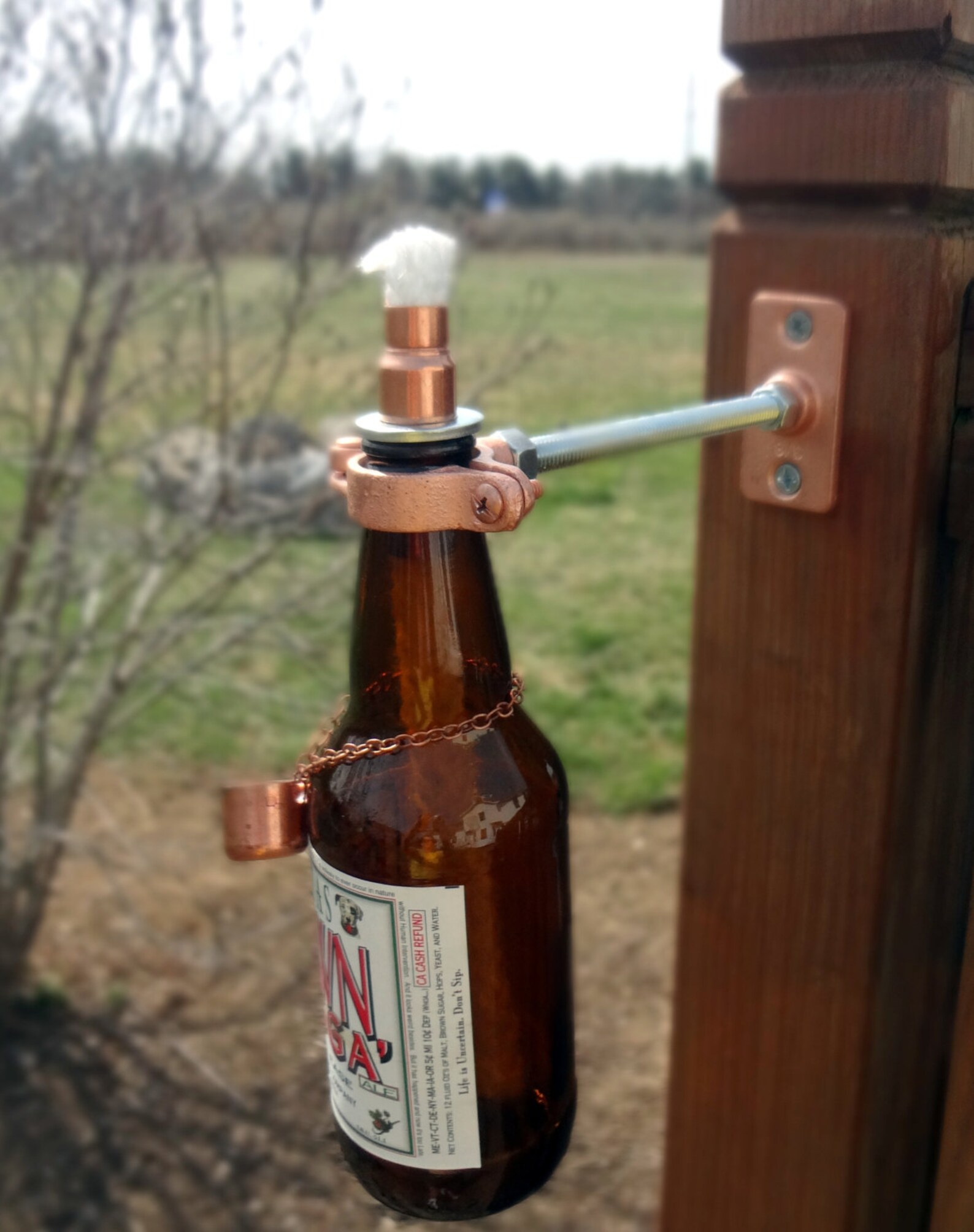 2 Glass Bottle Tiki Torch Hardware Kits for Upcycling Etsy