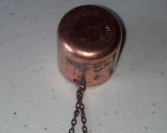 Copper Tiki Torch Cap Snuffer (3 caps)