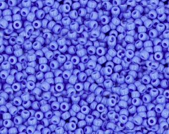 Rocailles TOHO 10 g maat 11/0 Dekkend maagdenpalm blauw Nr. TR-11-48L kleurvast borduurwerk