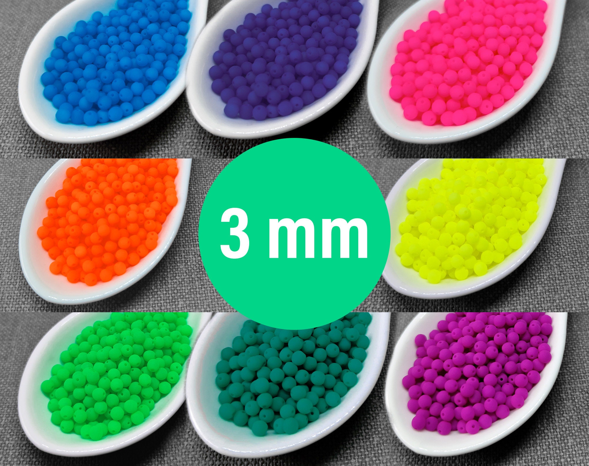 720 Perline Naturali Da 6mm - Kit Per Creare Gioielli Fai Da Te Con 24 Colori Di Cristallo E Pietre - Foto 8