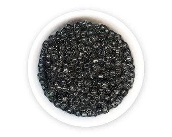 3mm seed beads 20g 8/0 Czech rocailles Gray NR 311-29001-40010