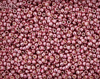 15/0 TOHO seed beads 10g Toho beads 15/0 seed beads 15-PF553 Pink Opaque