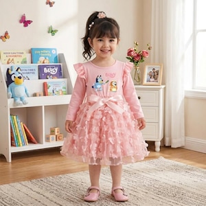 long sleeve dress 2t City Threads Long Sleeve Soft 100% Cotton Baby Rib Long Sleeve Dress