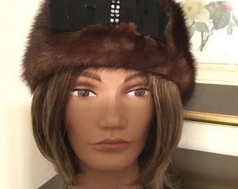 Gorgeous Vintage Mink Hat