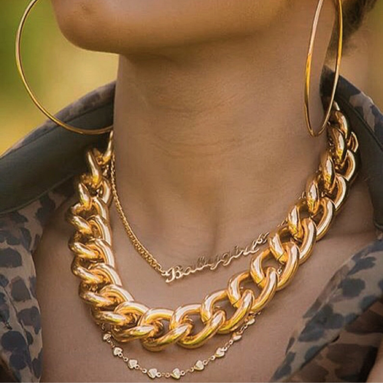 Gold Pendant Baby Girl Necklace Babygirl Necklace Inspiring Etsy