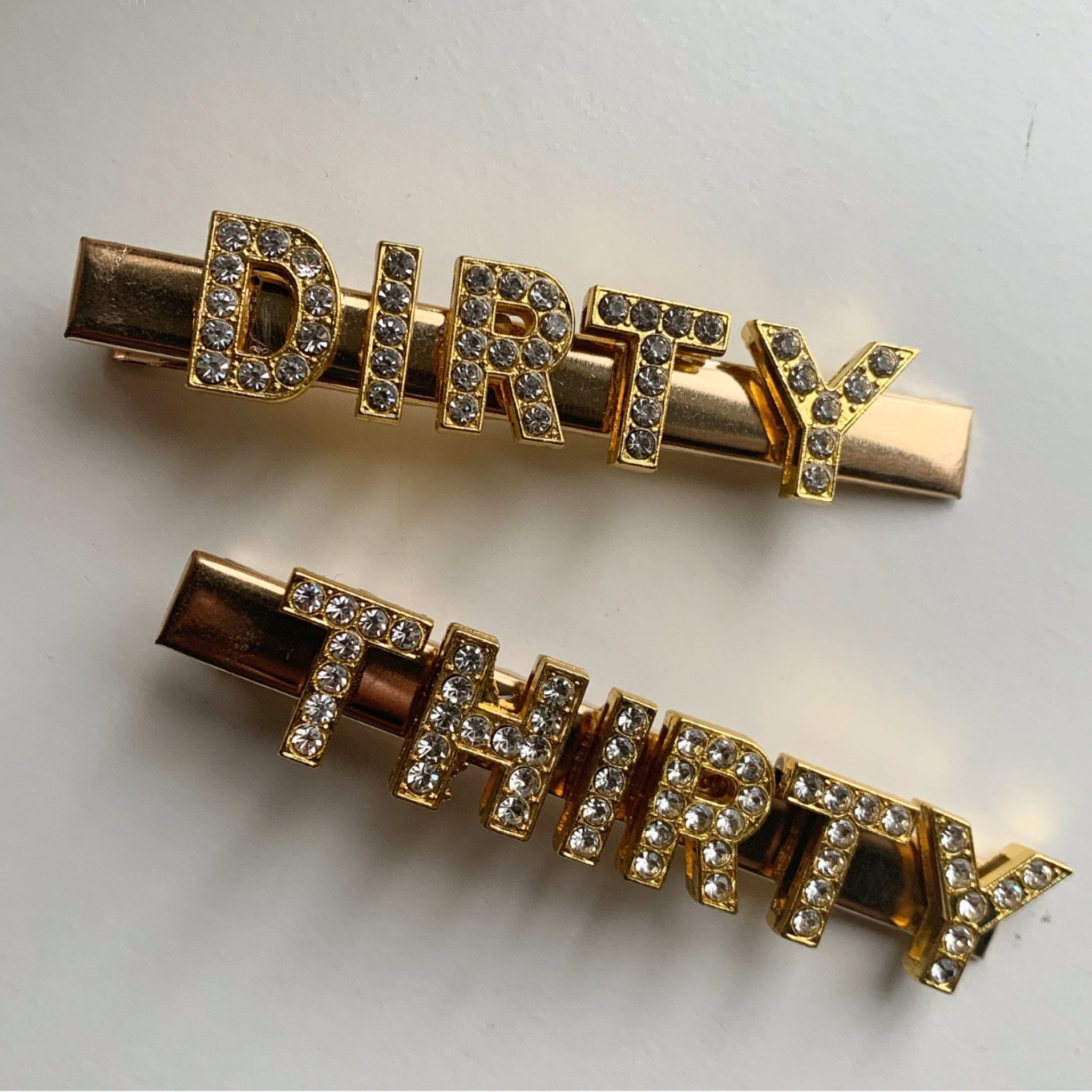 Dirty 30 Hair Clip - Etsy