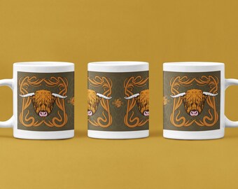 Scottish Mug - Highland Cow