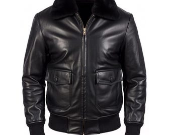 Vintage 1960's/70's SCHOTT Leather G1 Style Bomber Jacket / I-S