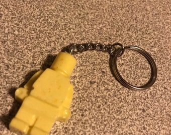 Lego man keychain