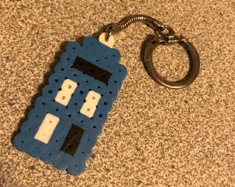 Tardis Keychain