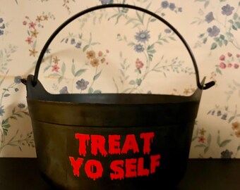 Treat Yo Self candy bowl